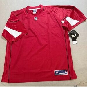 Arizona Cardinals Pro Line NFL Jersey Mens XL Red Blank Pullover Short‎ Sleeve.